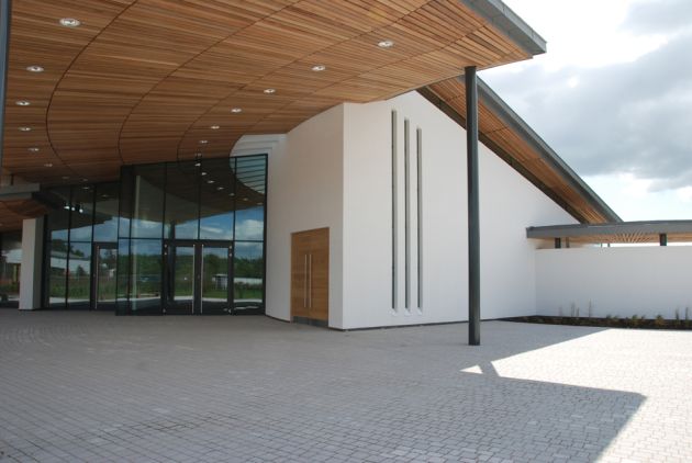 Wyre Forest Crematorium Timber Soffits by BCL Timber